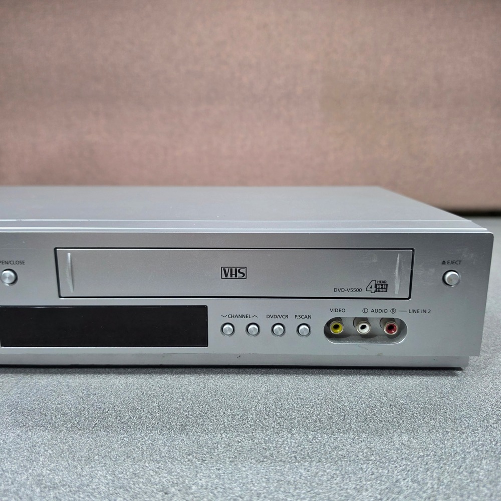 Samsung DVD/VHS Dual Deck Player DVD-V5500 4-Head Hi-Fi DVD NOT WORKING - Picture 3 of 16